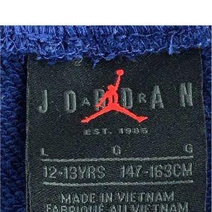 Jordan Boys Shorts Air Jordan Jumpman Basketball Shorts Blue Size M